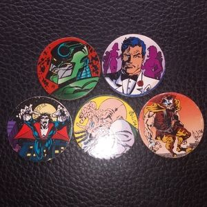 Vintage Marvel Pogs
